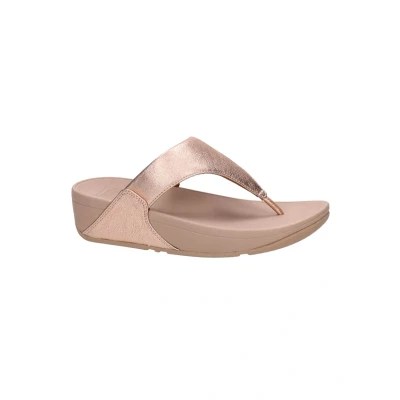 Image of Fitflop Slippers, Women&#039;s, Size: 9, Rose goud Synthetics