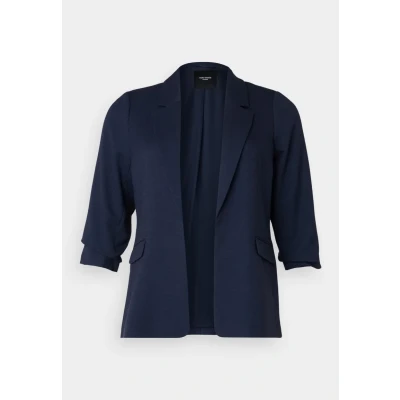 Image of Vero Moda Curve Vmcfrida Regular Blazer, Women&#039;s, Size: 26, Navy