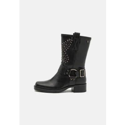 Image of XTI 14299903, Calf Height Boot Woman, Black 02, 37 EU