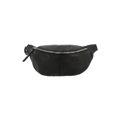 Image of Gusti Leder Cillian Bum bag, Size: One Size, Schwarz silber
