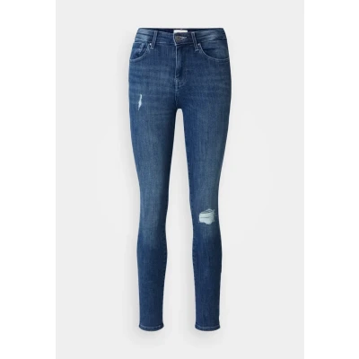 Image of ONLY Onlpower PUSH UP Destroy Jeans Skinny Fit, Women&#039;s, Size: 8x30, Medium blue denim