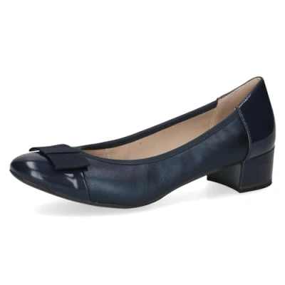 Image of Caprice Classic heels, Women&#039;s, Size: 5, Navy comb Leather/synthetics