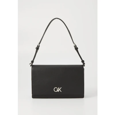 Image of Calvin Klein Elongated Shoulder BAG Handbag, Women&#039;s, Size: One Size, Black