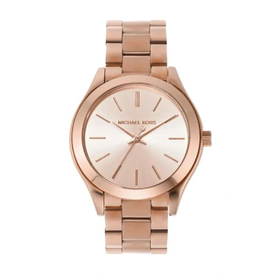 Image of Michael Kors Runway Watch roségoldcoloured, Women&#039;s, Size: One Size, Roségold coloured