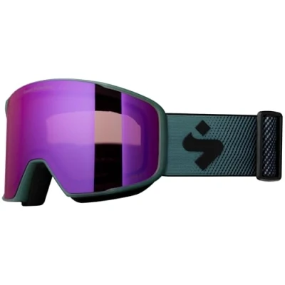 Image of Sweet Protection Boondock Rig Reflect Ski goggles, Size: One Size, bixbite/willow green/willow fade