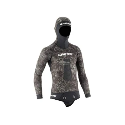 Image of Cressi Tracina Jacket 7mm Apnoe Diving Suit Mimetic, Small