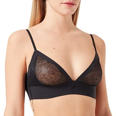 Image of S by sloggi Women&#039;s Superb Soft Bra, Black,