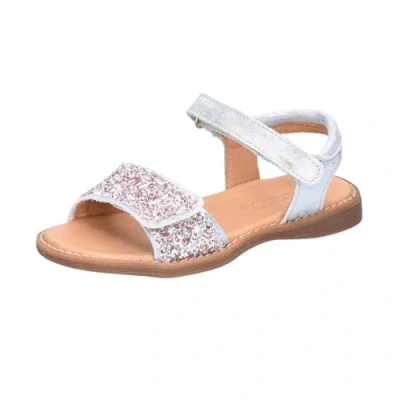 Image of Froddo LORE Sparkle Sandals for kids, Size: 11K, Ice Leather