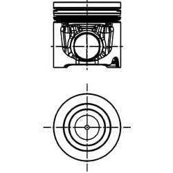 Image of Piston KOLBENSCHMIDT 41106600