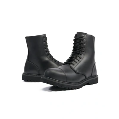 Image of Brandit EYES Phantom Laceup ankle boots, Men&#039;s, Size: 10, Black Synthetics