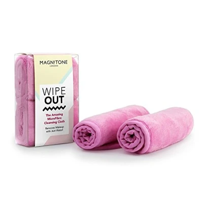 Image of MAGNITONE London WipeOut! The Amazing MicroFibre Cleansing Cloth Pink (x2)