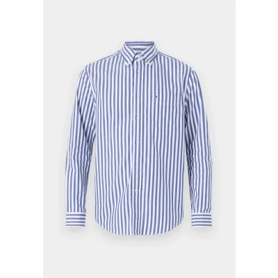 Image of Tommy Hilfiger FLEX BOLD Shirt, Men&#039;s, Size: Small, Wedge blue