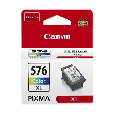 Image of PIXMA TS3751i Canon CL 576XL high capacity colour ink cartridge (original Canon)