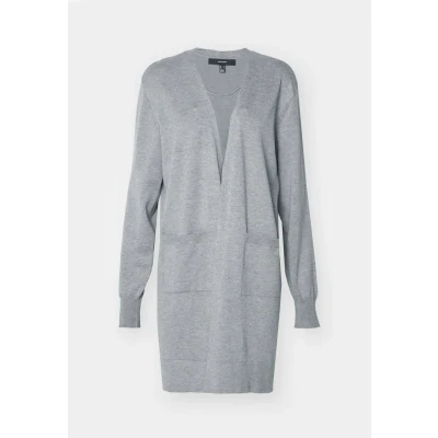 Image of Vero Moda Vmsilje OPEN Cardigan Cardigan, Women&#039;s, Size: XS, Medium grey