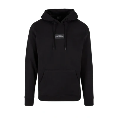 Image of Mister Tee LA Sketch Patch Hoodie, Men&#039;s, Size: XS, Black