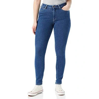Image of Lee Foreverfit Jeans Skinny Fit, Women&#039;s, Size: 24x31, Clean riley
