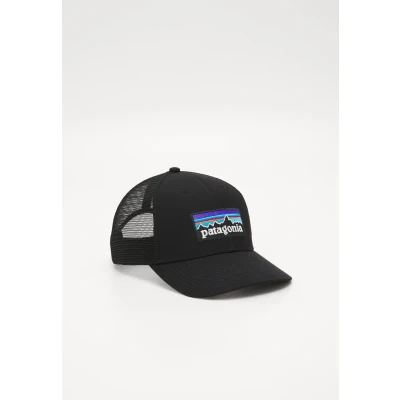 Image of Patagonia P6 LOGO Lopro Trucker HAT Unisex Cap, Size: One Size, Black