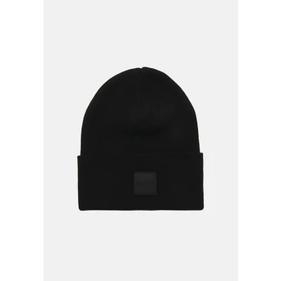 Image of BOSS Fantastico Unisex Beanie, Men&#039;s, Size: one Size, Black