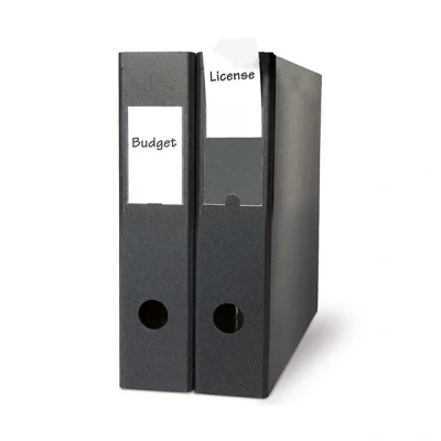 Image of Niceday Label Holder 3L 35 x 75 mm Pack of 12