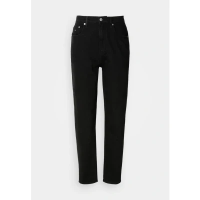 Image of Tommy Jeans MOM Relaxed fit jeans, Women&#039;s, Size: 24x28, Denim black