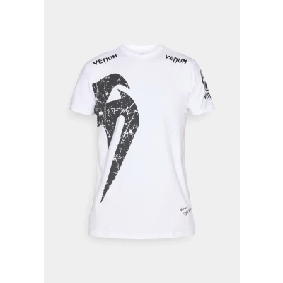 Image of Venum Giant Print Tshirt, Men&#039;s, Size: Small, White