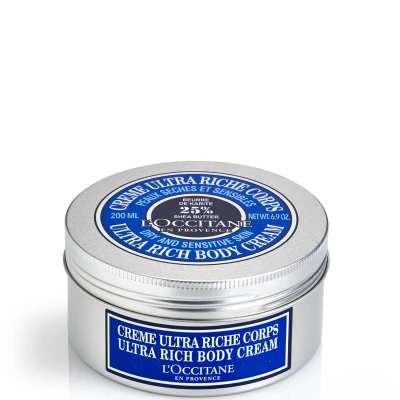 Image of L&#039;Occitane Shea Butter Ultra Rich Body Cream 6.9oz