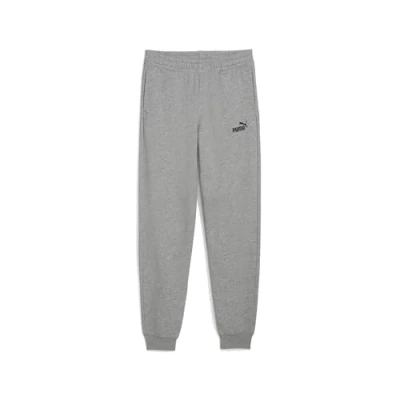 Image of Puma LOGO Unisex Tracksuit bottoms for kids, Size: 16y (15 16y), Medium gray heather