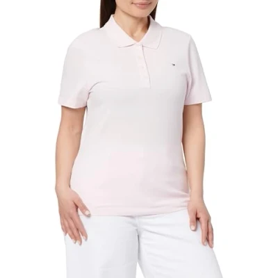 Image of Tommy Hilfiger Polo shirt, Women&#039;s, Size: XXL, Light pink
