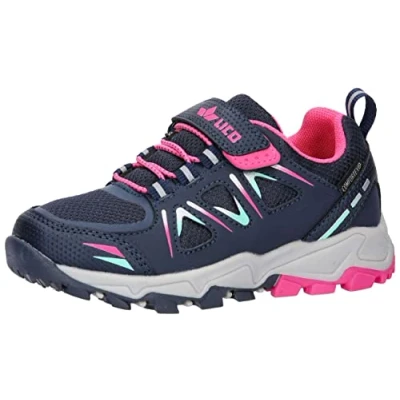 Image of LICO Trainers for kids, Size: 11K, Marine pink türkis Nylon