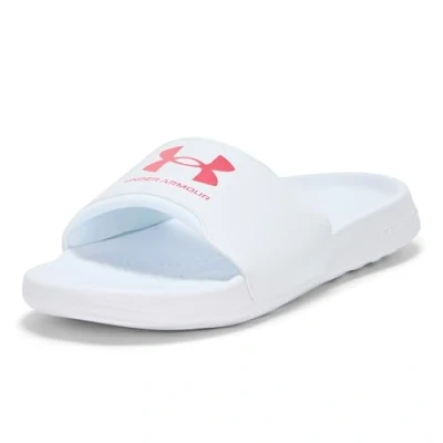 Image of Under Armour Ignite Select Pool slides, Women&#039;s, Size: 7.5, White Synthetics