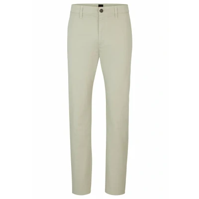 Image of BOSS Tapered Chinos, Men&#039;s, Size: 29x32, Light beige one