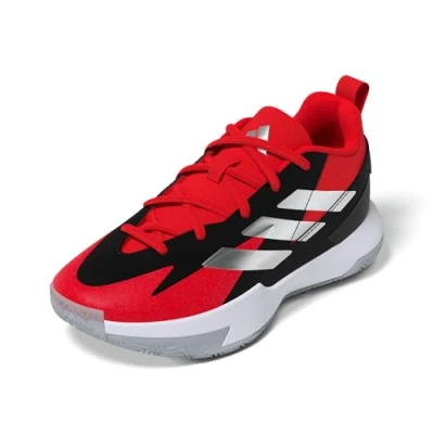Image of adidas Cross em up Select c 12k Basketball Shoes, Lucid red/core Black/FTWR White, 12 UK Child, Red Core Black Ftwr Child