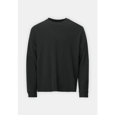 Image of Jack &amp; Jones Jjeurban EDGE TEE Oneck Long sleeved top, Men&#039;s, Size: Small, Black