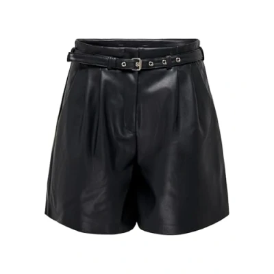 Image of ONLY Onlheidi Shorts, Women&#039;s, Size: XS, Black