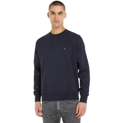 Image of Tommy Hilfiger FLAG LOGO Sweatshirt, Men&#039;s, Size: XS, Desert sky