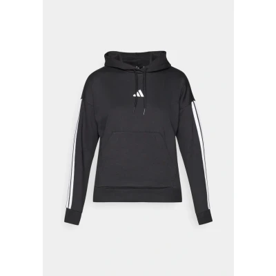 Image of adidas Women&#039;s Essentials 3 stripes Fleece Hoodie Hooded Sweatshirt (pack of 1)