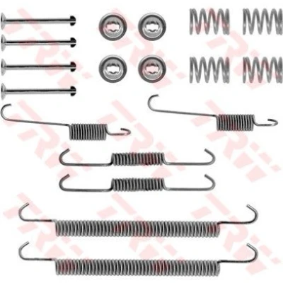 Image of Accessory Kit, brake shoes TRW SFK264