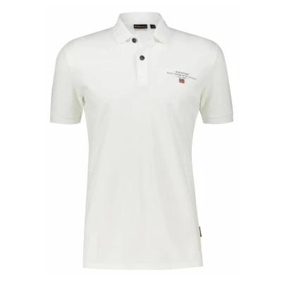 Image of Napapijri Elbas Polo shirt weiss, Men&#039;s, Size: Small, Weiss
