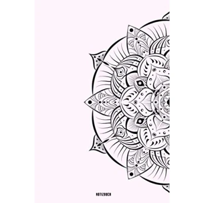 Image of Mandala Notizbuch: spirituelles Notizbuch Achtsamkeitsbuch dot grid Journal punktiert 120 Seiten ca. A5 mit Softcover