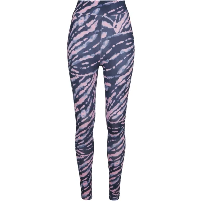 Image of Urban Classics Leggings Trousers, Women&#039;s, Size: XS, Darkshadow/pink