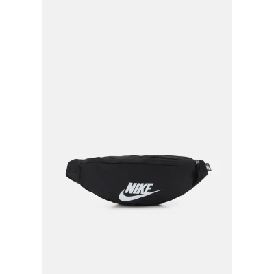 Image of Nike Sportswear Heritage Unisex Bum bag, Size: One Size, Black/white