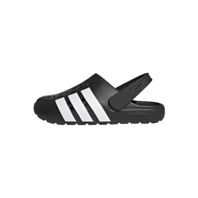Image of adidas Sportswear Adilette Clogs core black cloud white black, Size: 4, shoes