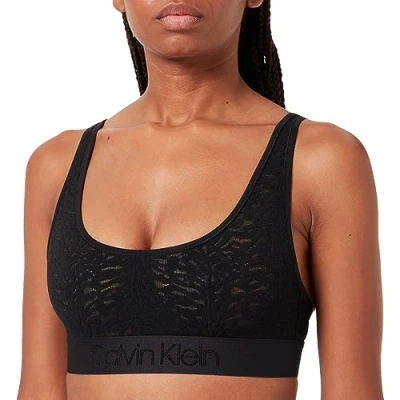Image of Calvin Klein Underwear Intrinsic Bralette Bustier, Women&#039;s, Size: XS, Black