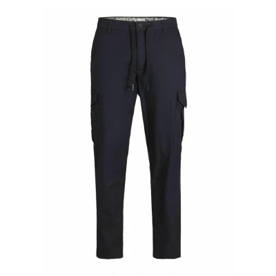 Image of Jack &amp; Jones Karotten FIT Cargo trousers, Men&#039;s, Size: 28x32, Dark navy
