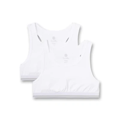 Image of Sanetta Teens 2 PACK Bustier for kids, Size: 9 10y, White