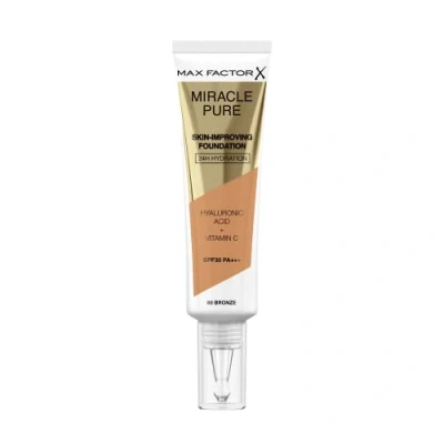 Image of Max Factor Miracle Pure Skin Improving Foundation 30ml (Various Shades) Bronze
