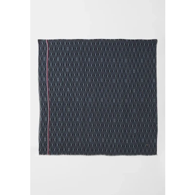 Image of Tommy Hilfiger Essential FLAG Scarf Scarf, Women&#039;s, Size: One Size, Space blue