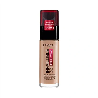 Image of L&#039;Oréal Paris Infallible 24hr Freshwear Liquid Foundation (Various Shades) Beige Sand