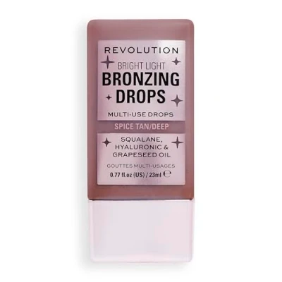 Image of Makeup Revolution Bright Light Bronzing Drops Bronze (Various Shades) Spice