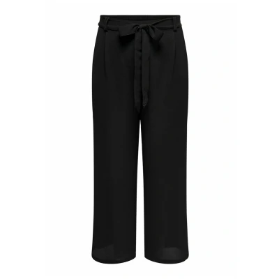 Image of ONLY Carmakoma Women&#039;s Carlux Life Palazzo Ankle Pant Noos, Black, 16
